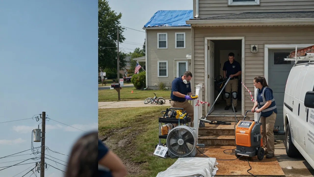 Water Damage Repair in Pricedale, PA near me